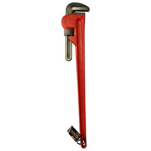 Allied 11736 36-Inch Heavy Duty Steel Pipe Wrench - Professional Plumbing Tool for Tightening and Loosing Pipes, Ideal for Home Repairs and Industrial Use