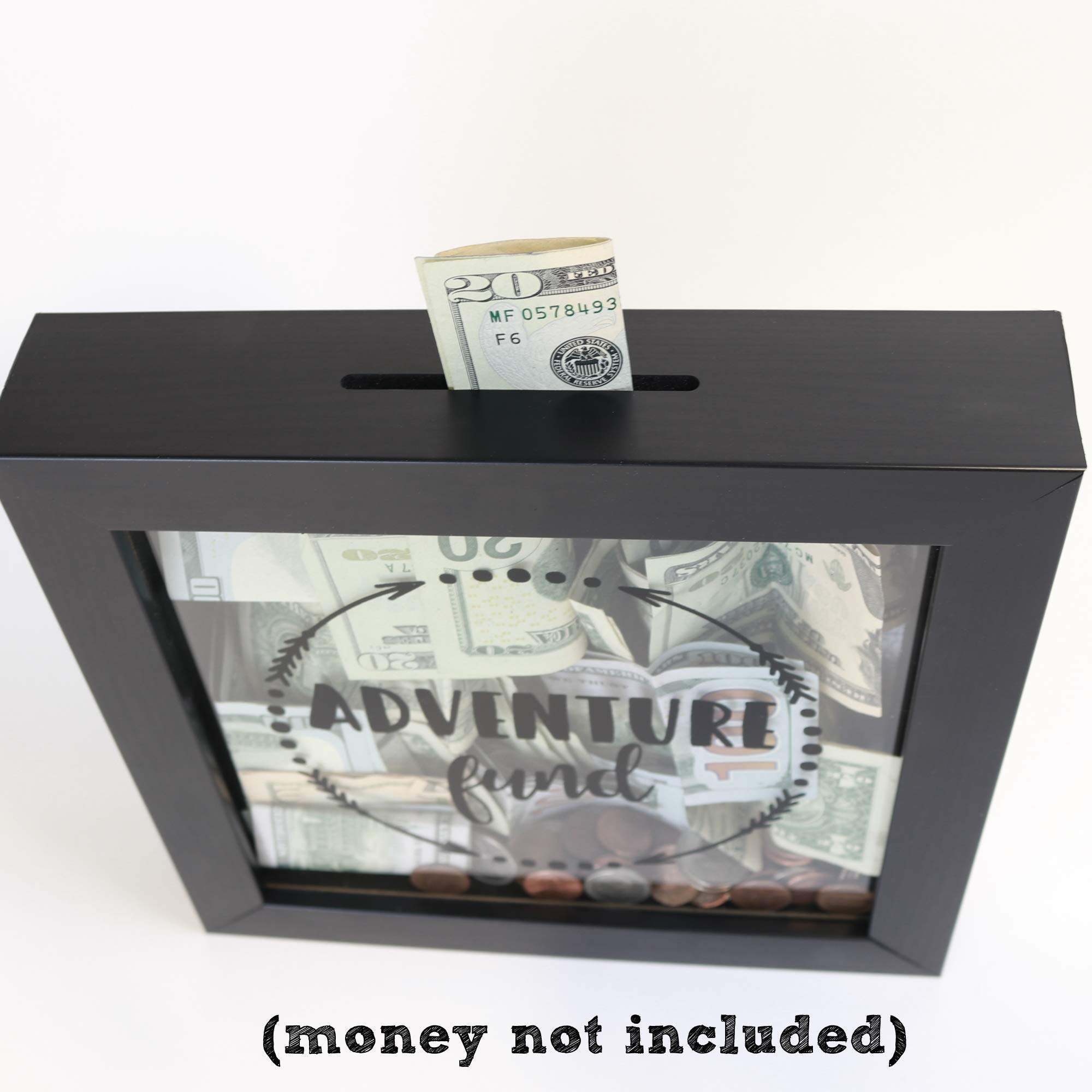 8x8 Adventure Fund Shadow Box Frame - Perfect for Memorabilia Display