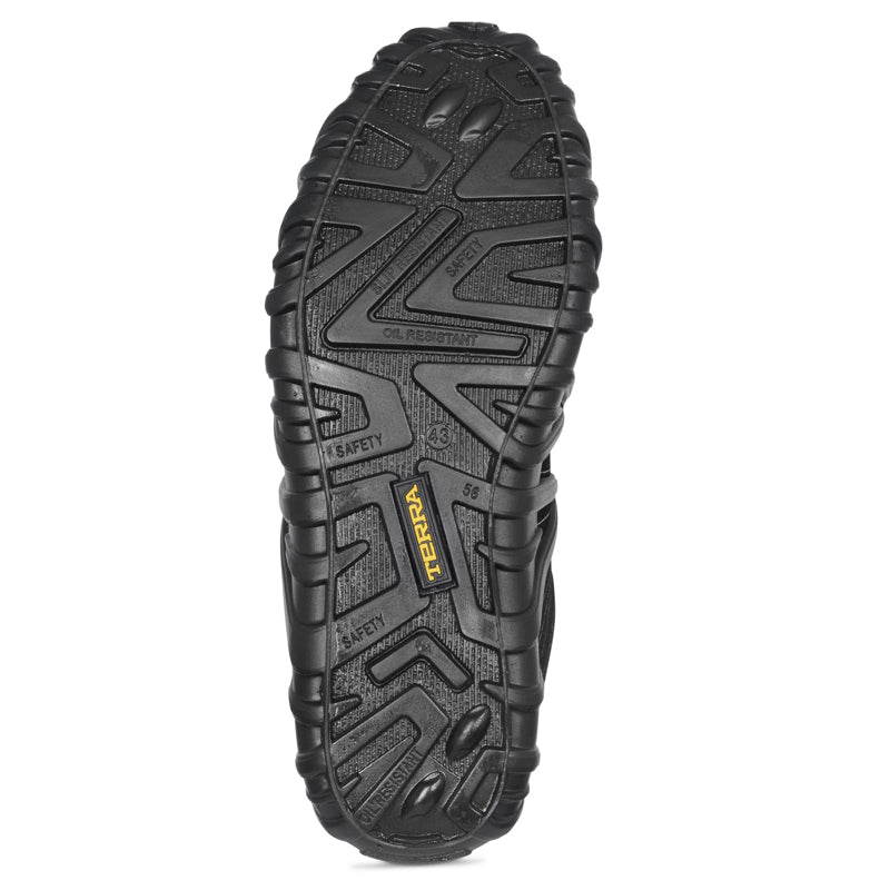 Terra Spider X Unisex Lightweight Composite Toe Work Shoes - Safety Work Boots for Men & Women, Slip Resistant, Comfortable for Construction, Warehouse & Outdoor Work (Orange, TR0A4NPYA14)