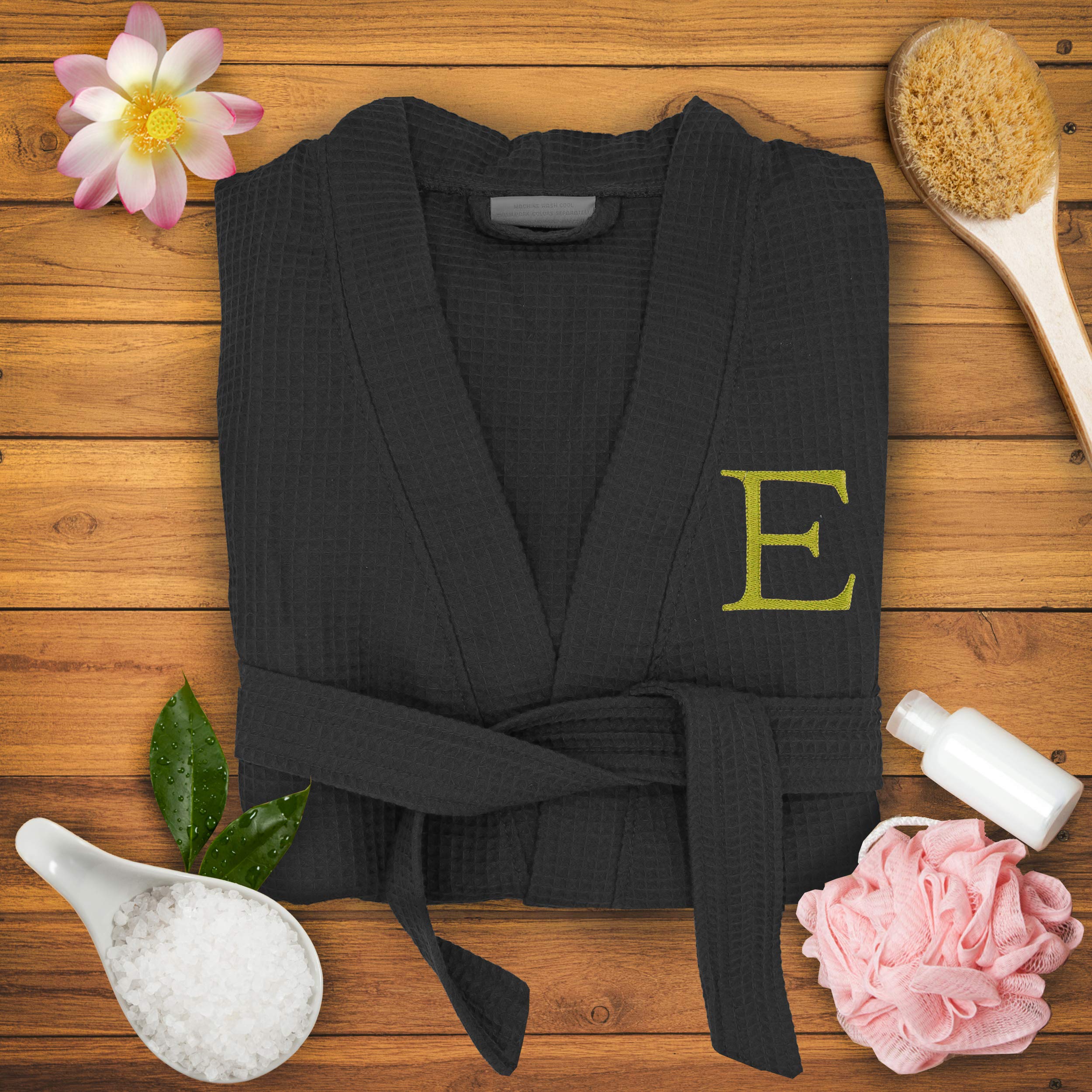 Personalized Monogrammed Waffle Bridesmaid Robes - Wedding Party Gifts for Bride Squad - Soft & Comfortable Bridal Shower, Bachelorette Party & Getting Ready Outfits