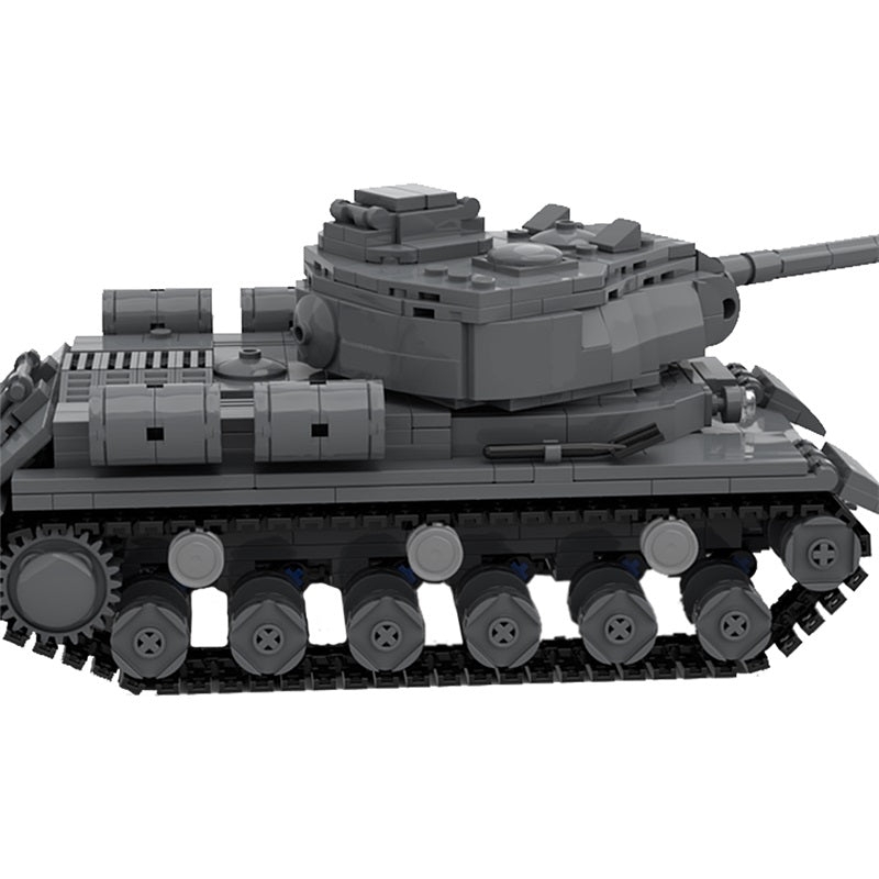 850pcs MOC 66997 IS-2 Heavy Tank Building Blocks - Compatible with LEGO - WWII Military Model Kit for Adults & Teens - Perfect for Collectors, Display & War History Enthusiasts