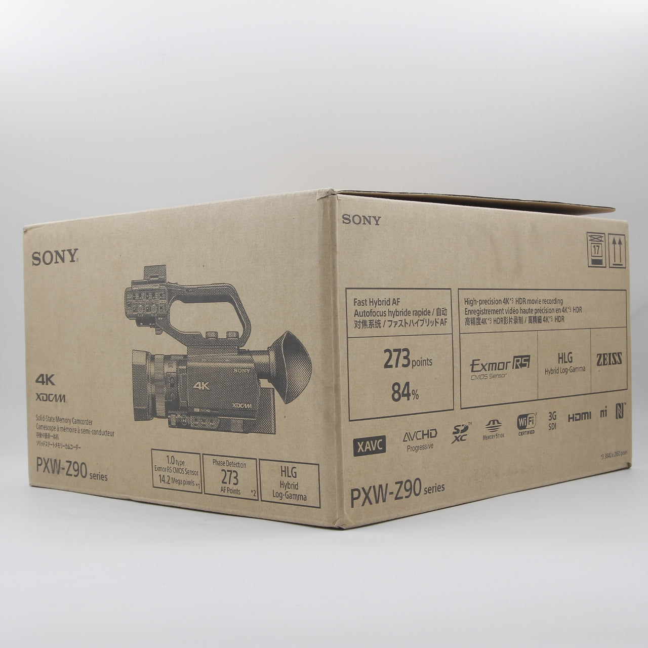 Open Box Excellent Condition Sony PXW-Z90V 4K HDR XDCAM Camcorder with Fast Hybrid AF - Perfect for Professional Videography, Live Streaming & Documentary Filmmaking