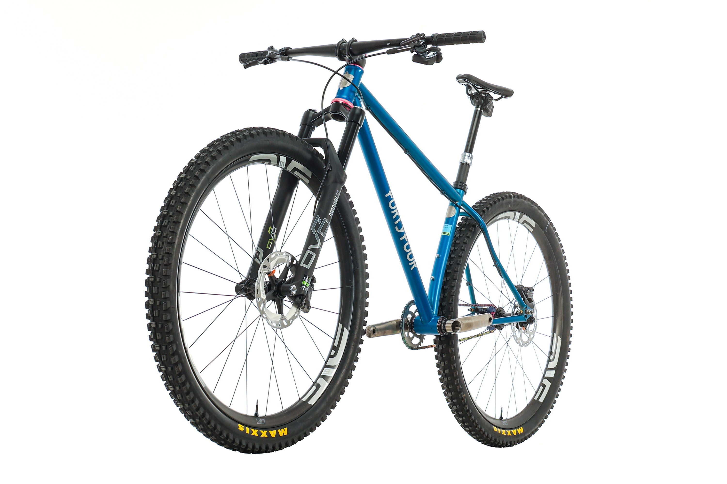 44 Bikes Marauder Custom Single Speed Mountain Bike - Large Frame Size for Adults | Durable Off-Road Bicycle for Trail Riding & Urban Commuting