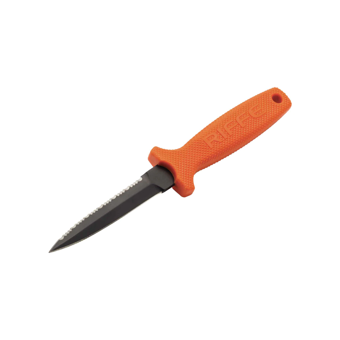 Riffe EDC (Every Dive Carry) 4.5 Dive Knife - Compact Stainless Steel Spearfishing & Scuba Diving Gear for Underwater Safety & Adventure