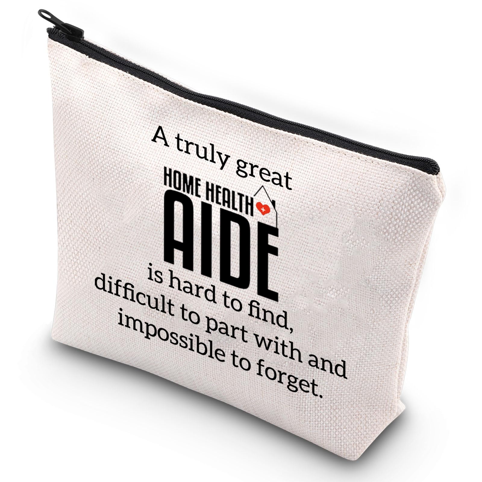 G2TUP HHA Home Health Aide Gift Pouch - Premium Cosmetic Bag for Nurses & Caregivers - Perfect Appreciation Gift for Home Health Aides, Nurses & Healthcare Workers - Ideal for Work, Travel & Daily Essentials Organization