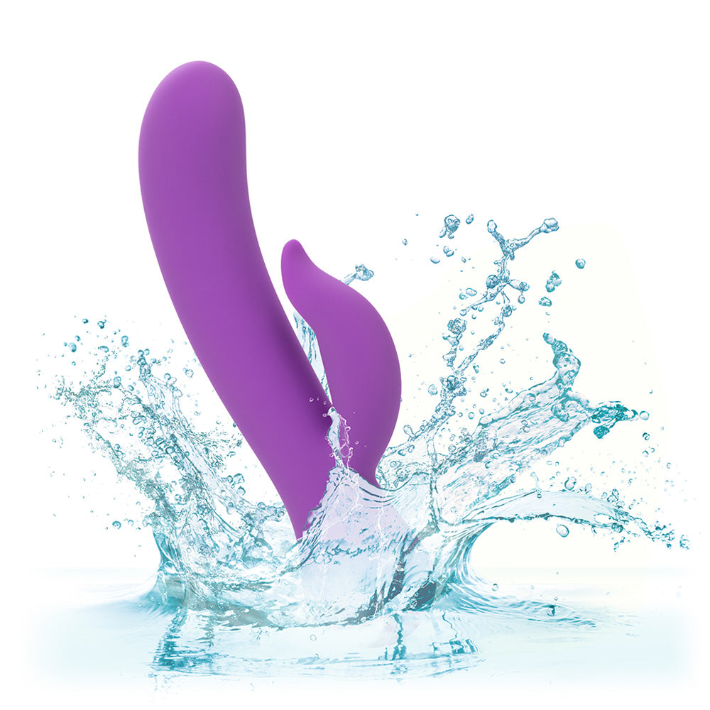 Pleaser Turbo Rabbit Rechargeable Vibrator - Powerful Dual Stimulation for Women, G-Spot & Clitoral Pleasure - Perfect for Couples Play & Solo Use