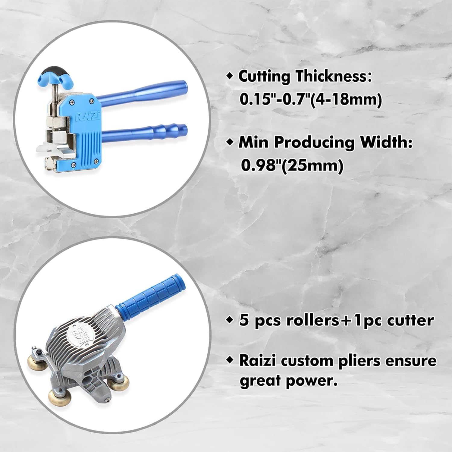 HevyCut™ 134 Inch Professional Tile Cutter - Large Format Porcelain Tile Cutting Tool for Floors, Walls & Countertops - Perfect for Home Renovation & DIY Projects