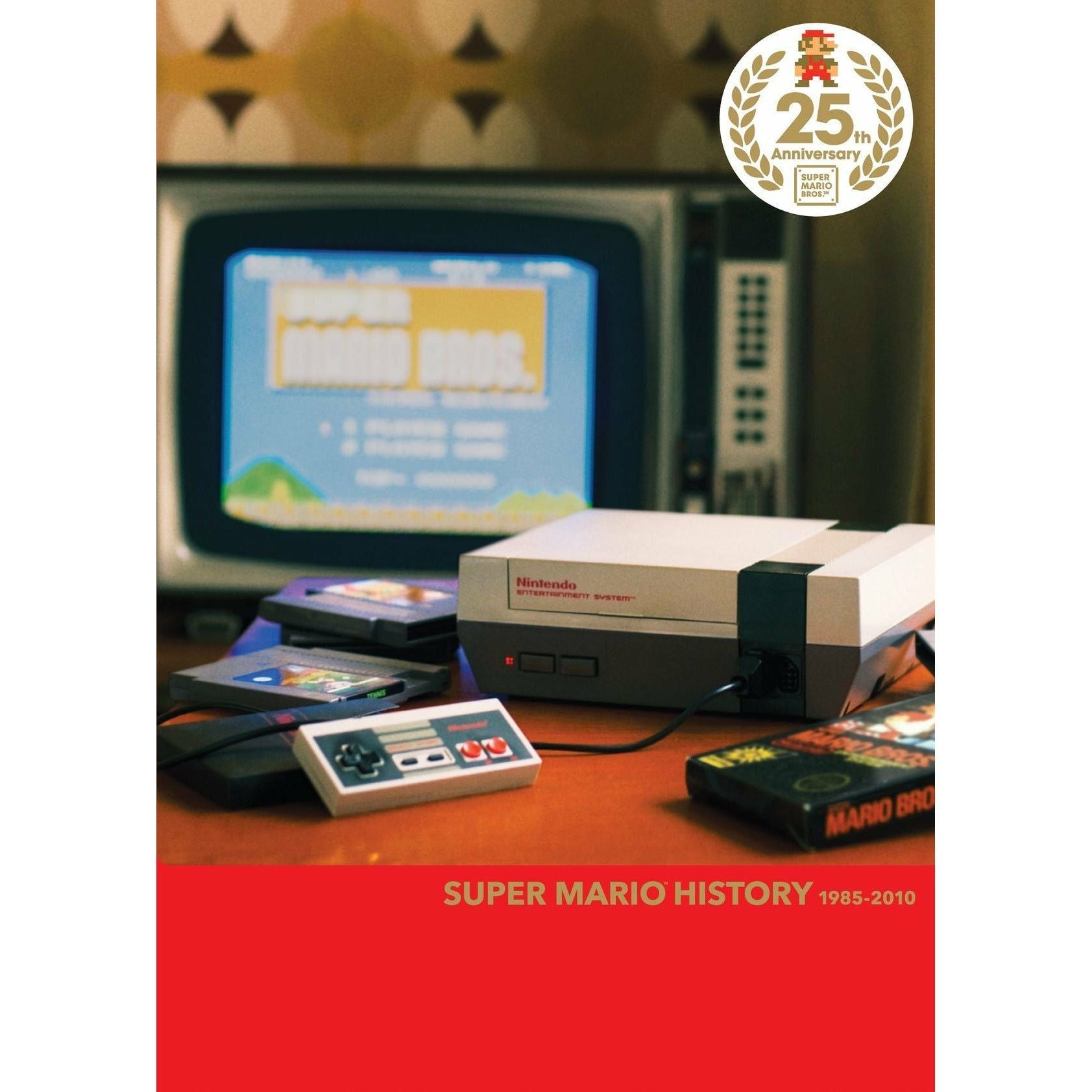 Super Mario History 1985-2010 Original Soundtrack CD | Classic Video Game Music Collection | Perfect for Gaming Enthusiasts & Nostalgic Fans