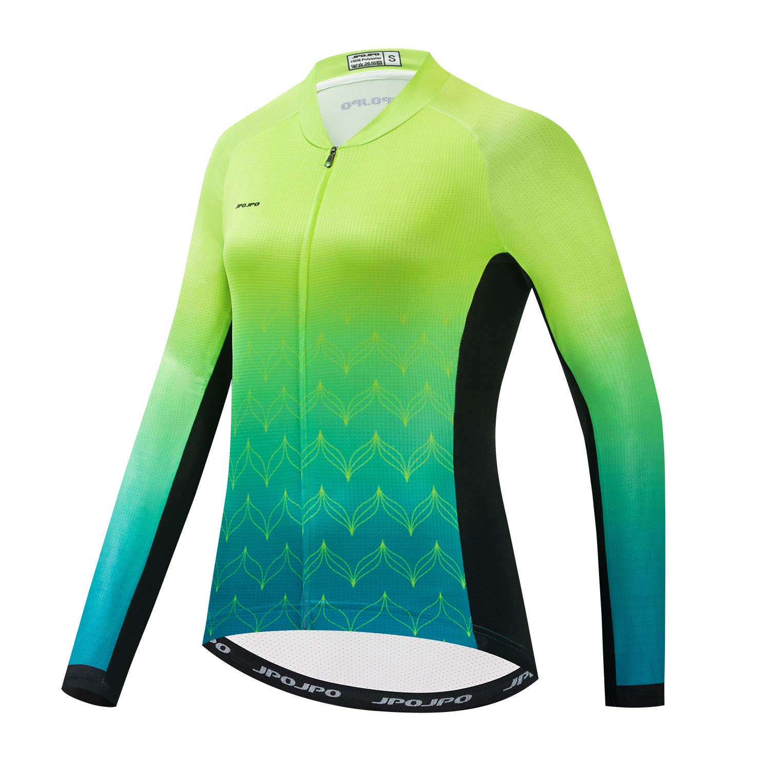 Hotlion Women's Long Sleeve Cycling Jersey - Breathable Mountain Bike Jacket for Road & Trail Riding - Comfortable Bike Shirt for Outdoor Cycling & Fitness Training