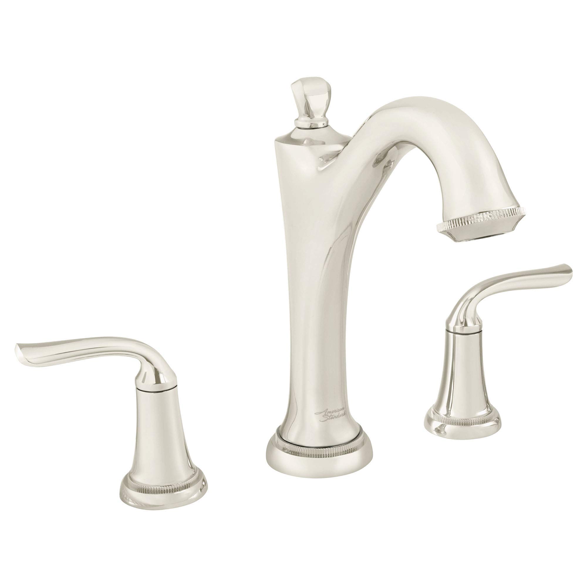 American Standard T106900.013 Polished Nickel Roman Tub Faucet with Flash Rough-in Valves - Perfect for Luxury Bathrooms & Spa Retreats