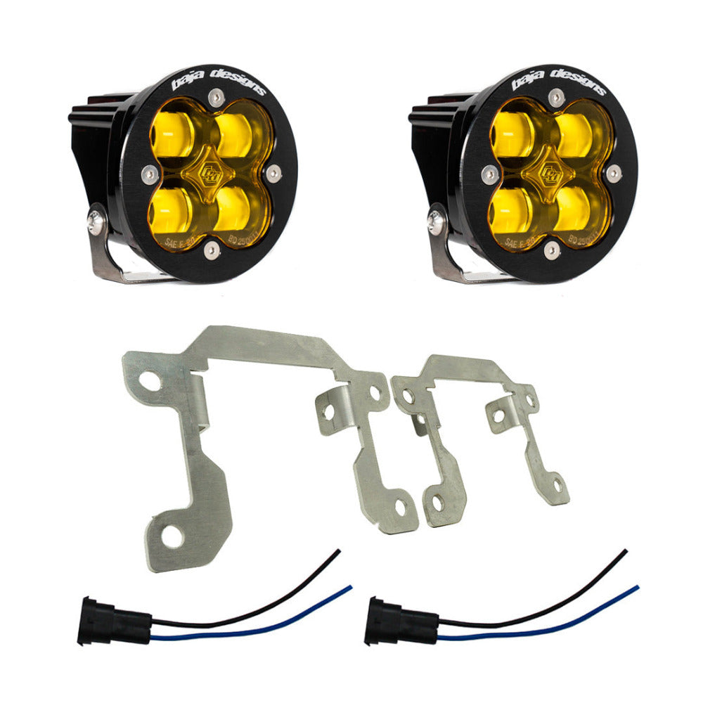 Baja Designs Fog Pocket Kit for 2019-2024 Ram 2500/3500 Big Horn - LED Off-Road Lighting Upgrade for Enhanced Visibility in Fog & Night Driving