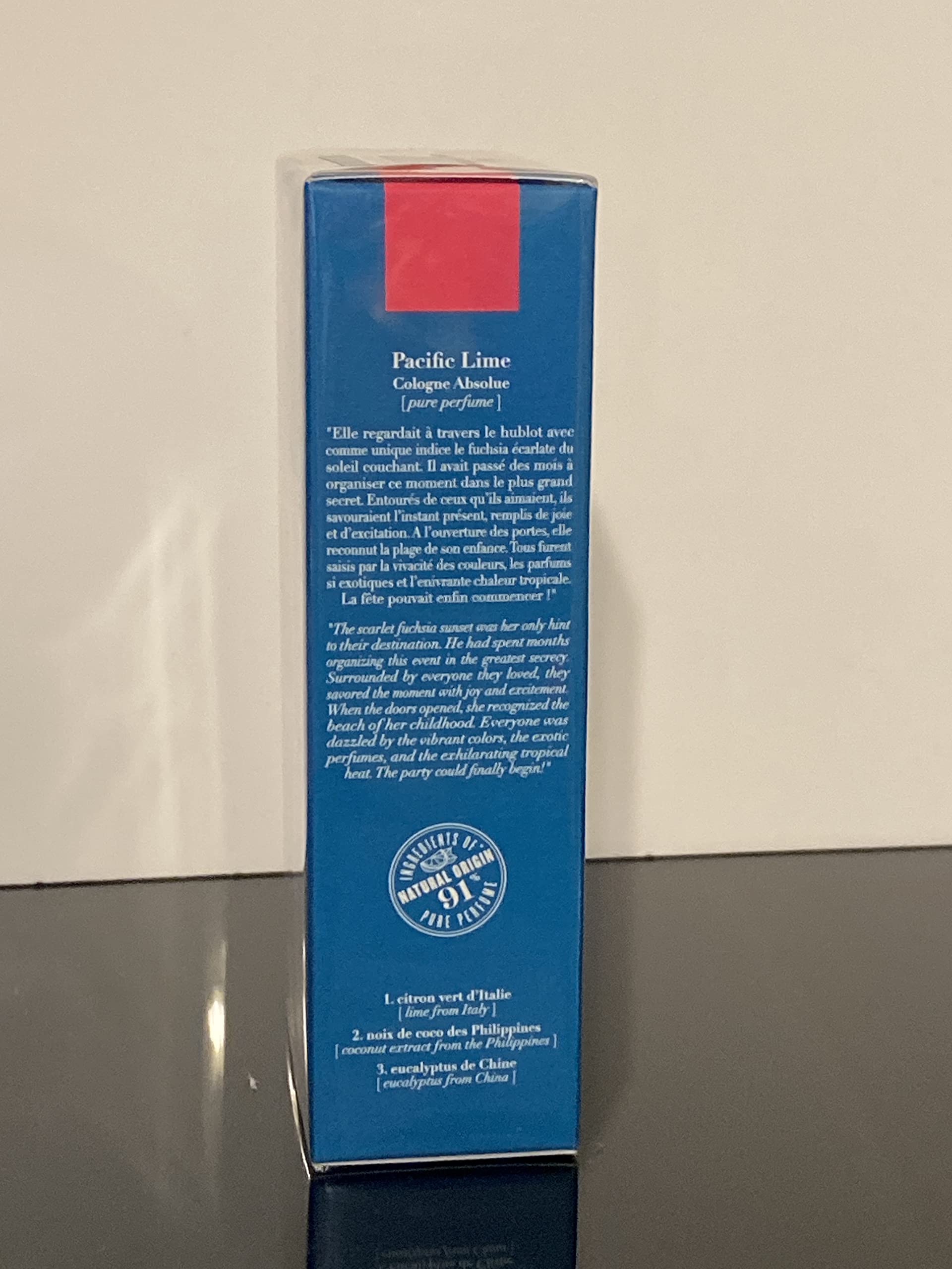 Atelier Cologne Pacific Lime Cologne Absolue Pure Perfume 3.4oz (100ml) - Fresh Citrus Scent for Men & Women - Perfect for Summer, Office & Date Night