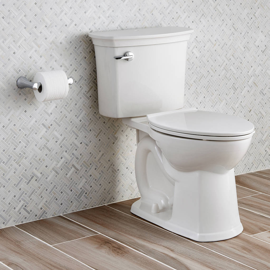 ActiClean Self-Cleaning Elongated ADA Compliant Toilet in White - Model 714AA154.020 by American Standard | Perfect for Modern & Accessible Bathrooms
