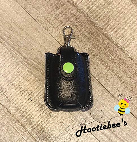 Cat Eyes Hand Sanitizer Holder & Lip Balm Keychain - Cute Sanitizer Bottle Clip for Purse, Car Keys, Backpack - Perfect for Travel, Office, School, Gym