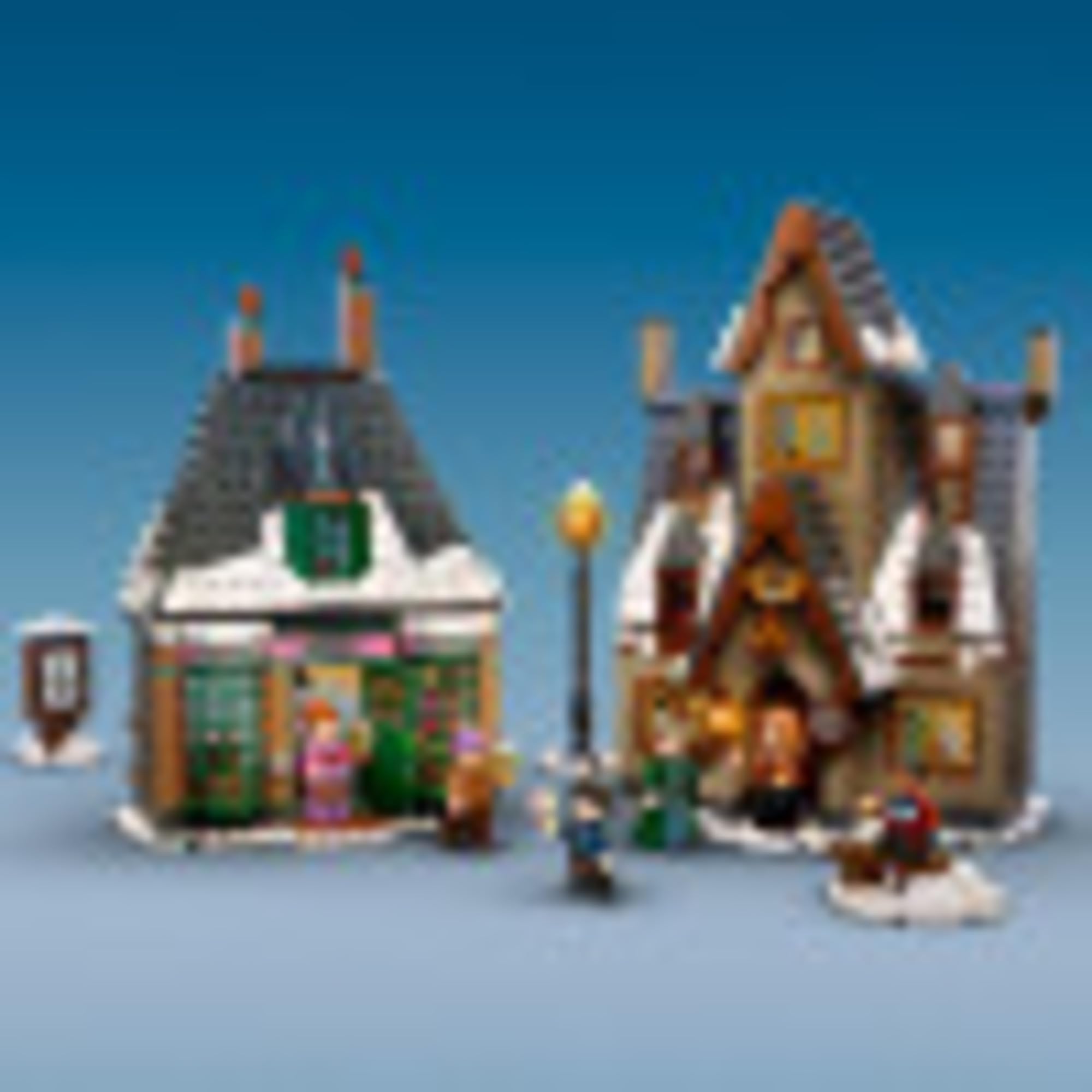 LEGO Harry Potter Hogsmeade Village Visit 76388 Building Kit with Honeydukes Store & Three Broomsticks Pub - 851 Piece Collectible Set for Adults & Kids - Perfect for Harry Potter Fans, Gift Ideas & Home Decor Display