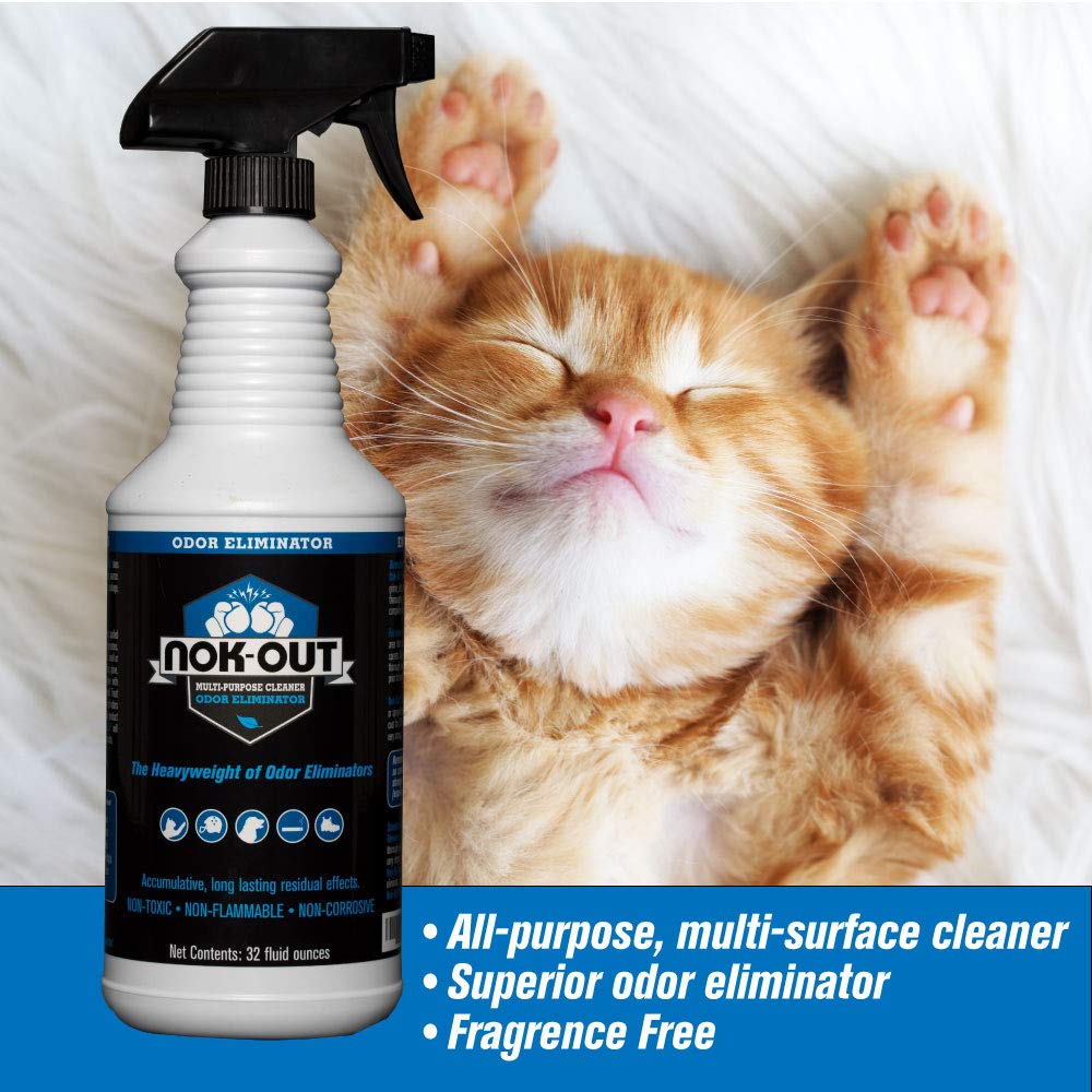 Natural Pet Odor Eliminator Spray - 32oz Deodorizer for Dogs, Cats & Home - Freshens Carpets, Furniture & Litter Boxes | Eco-Friendly Cleaning Solution for Pet Owners