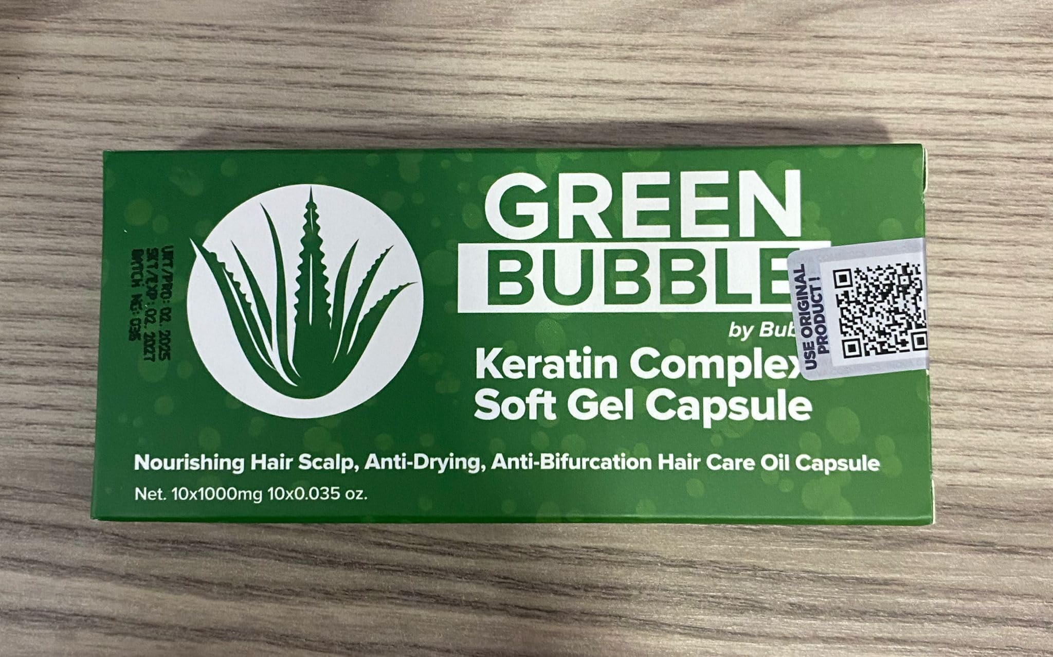 Bubbly Green Bubble Hair Growth Kit - Shampoo & Hair Oils for Stronger, Healthier Hair (6-Pack) | Promotes Thicker Hair Growth, Reduces Breakage - Perfect for Daily Hair Care Routine & Scalp Treatment
