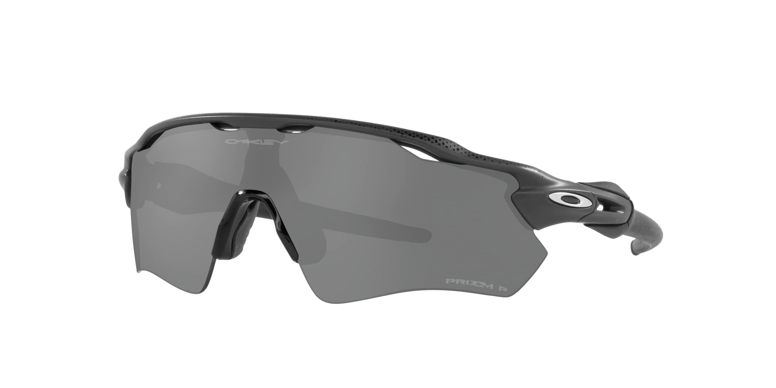 Oakley Men's Classic Sunglasses - Polarized UV Protection, Matte Black Frame & Black Iridium Lenses for Driving, Running & Outdoor Sports