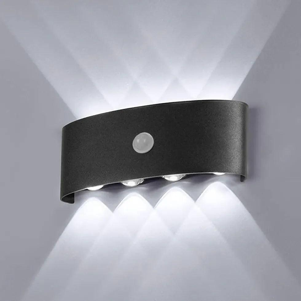 Motion Sensor LED Outdoor Wall Lights - Waterproof Up and Down Lighting for Porch, Garden, Pathway | Energy-Efficient Security Light for Home & Commercial Use
