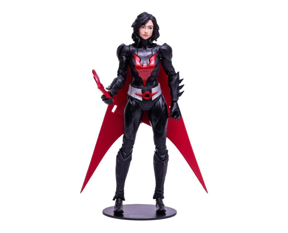 Batman Beyond DC Multiverse Batwoman (Unmasked) Action Figure - Collectible 6-Inch Scale DC Comics Superhero Toy for Display & Play