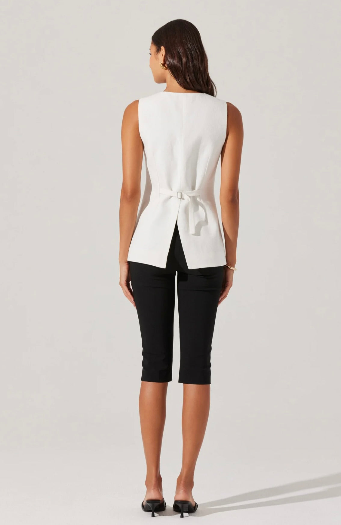 Sonja Women's Asymmetrical Vest - Stylish Open Front Layering Piece for Fall & Winter Fashion | Office Wear, Casual Outfits, Date Night Looks