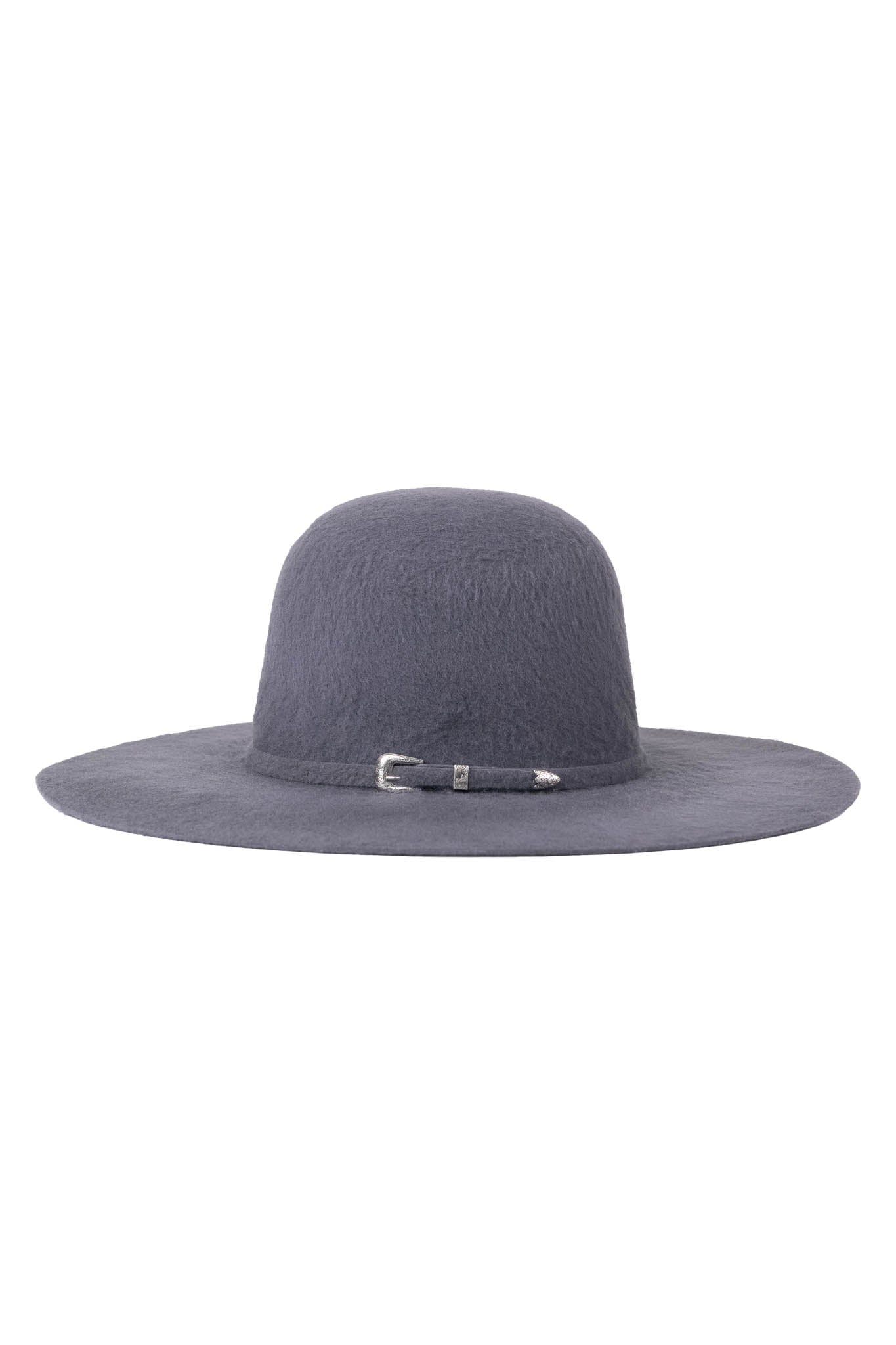 Rock'em 8X Granite Grizzly Fur Open Crown Felt Cowboy Hat for Men - Western Style Rodeo & Outdoor Riding Accessories - Perfect for Ranch Work, Country Music Festivals and Rodeo Events