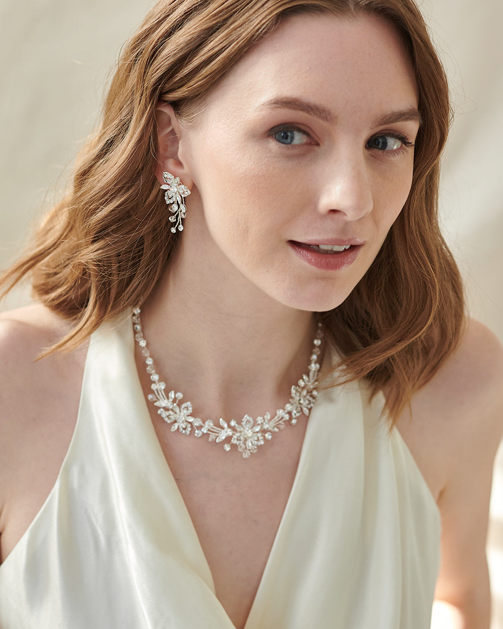 Elegant Melrose Jewelry Set for Women - Necklace, Earrings & Bracelet Gift Set - Perfect for Weddings, Parties & Special Occasions