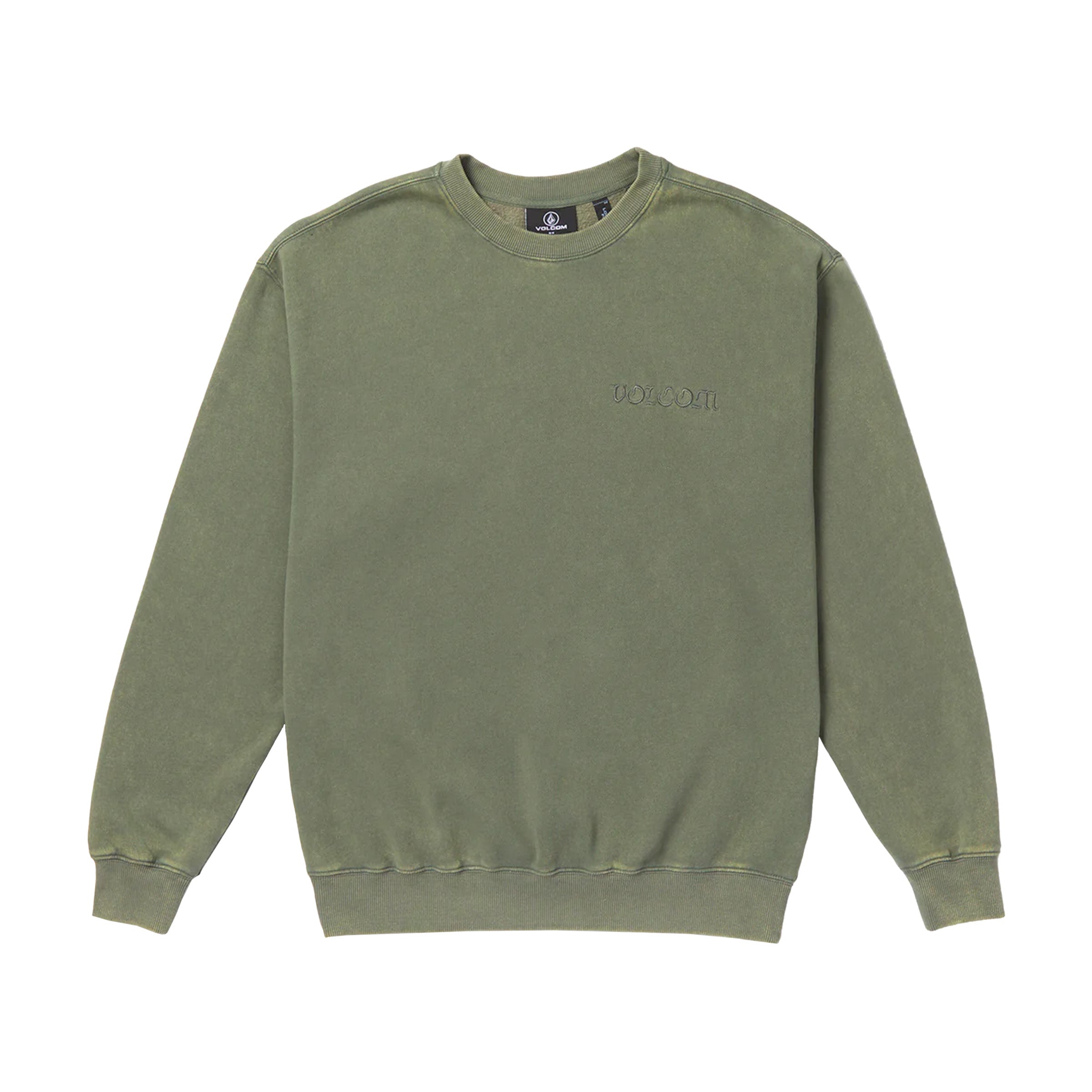 Acid Wash Crewneck Sweatshirt for Men & Women | Vintage Distressed Cotton Pullover | Casual Streetwear, Loungewear & Fall Fashion