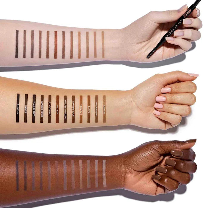 Anastasia Beverly Hills Brow Wiz Ultra Slim Precision Eyebrow Pencil - Waterproof, Long-Lasting for Perfect Brows - Ideal for Daily Makeup & Professional Use
