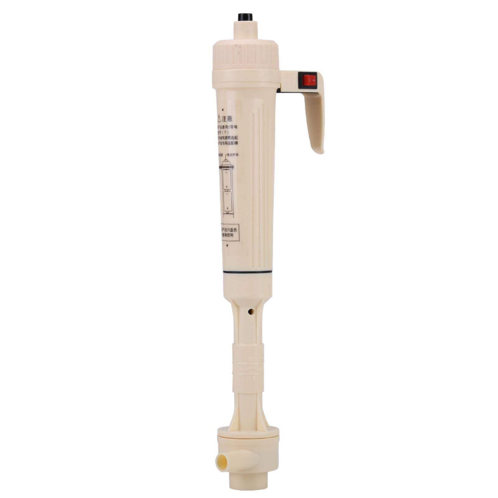 Battery-Operated Aquarium Gravel Vacuum Cleaner - Electric Water Changer for Fish Tank Maintenance | Perfect for Cleaning Sand, Debris & Water Changes in Home Aquariums