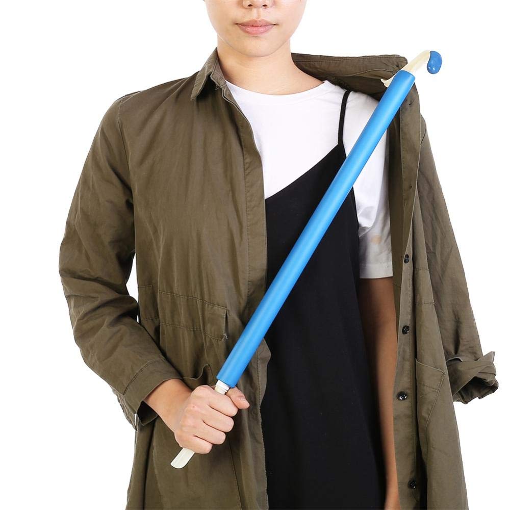 Dressing Aid Stick for Seniors - Long Handle Shoe Horn & Sock Assist Tool for Easy Clothing & Hanger Reach | Mobility Device for Elderly & Disabled (Ideal for Arthritis, Back Pain & Limited Mobility)