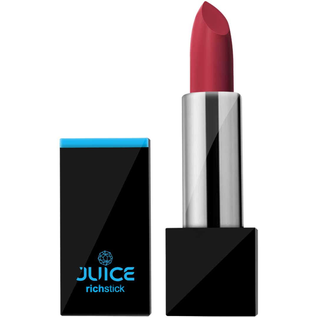 Matte Red Juice Lipstick - Long Lasting Hydrating Lip Color for Women, Vegan & Cruelty-Free - Perfect for Daily Wear, Parties & Special Occasions