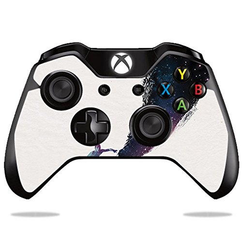MightySkins Vinyl Wrap Cover for Microsoft Xbox One & One S Controller - Surfing The Universe Design | Protective, Durable, Custom Skin | Easy to Apply & Remove | Made in USA | Perfect for Gaming, Collectors & Personalization