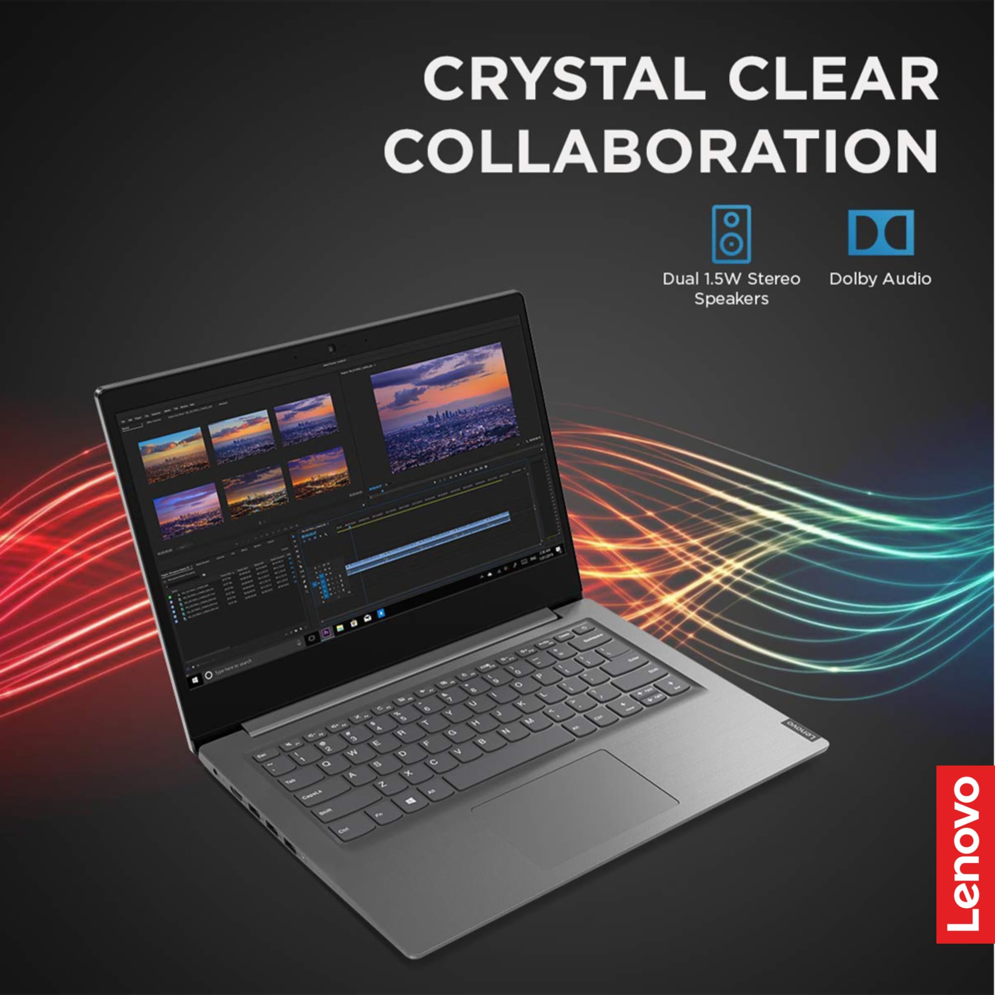 Lenovo V14 Gen-4 Business Laptop - AMD Ryzen 5 7520U, 14