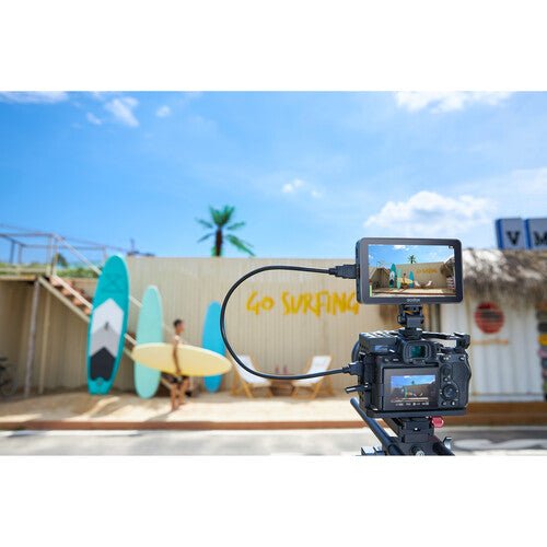Godox GM6S 5.5 Inch 4K HDMI Ultra Bright On-Camera Field Monitor for DSLR & Mirrorless Cameras - Perfect for Filmmaking, Vlogging, and Professional Video Production