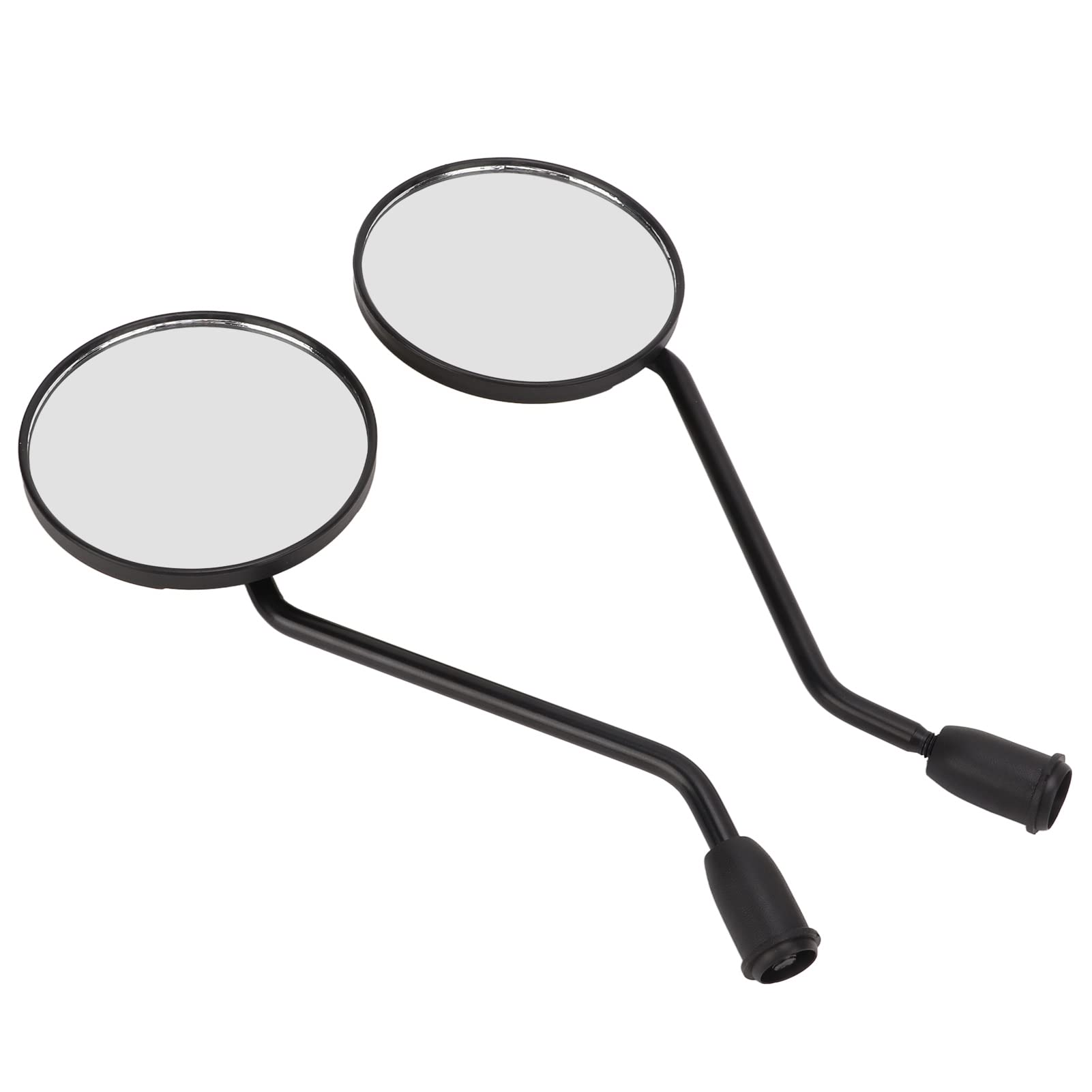 Impact-Resistant Motorcycle Rearview Mirrors - 2 Pack, 4.33 Inch Universal Scooter & Bike Mirrors for Enhanced Safety & Visibility - Perfect for Urban Commuting, Highway Riding & Daily Motorcycle Use