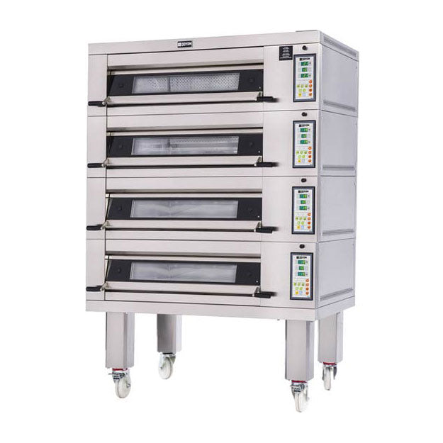 Doyon 2T 4 Artisan Stone Oven - 4 Deck Commercial Pizza Oven for Restaurants, Bakeries & Pizzerias - Perfect for Baking Bread, Pizza & Pastries
