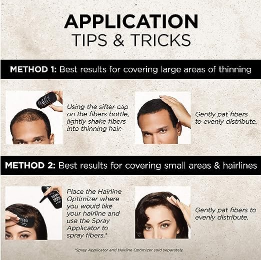 PRIMIL Natural Hair Shadow Root Touch-Up - Quick Cover for Thinning Hair & Hair Loss Concealer (Black, 1 Count) - Instantly Conceals Roots & Gray Hair for Natural Look - Perfect for Daily Use, Travel & Emergency Hair Cover