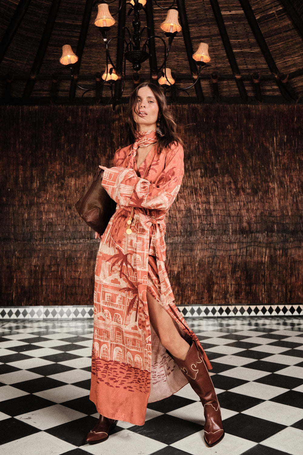 Ollantay Red Dress for Women - Elegant & Comfortable Casual Wear for Parties, Dates & Everyday Outfits