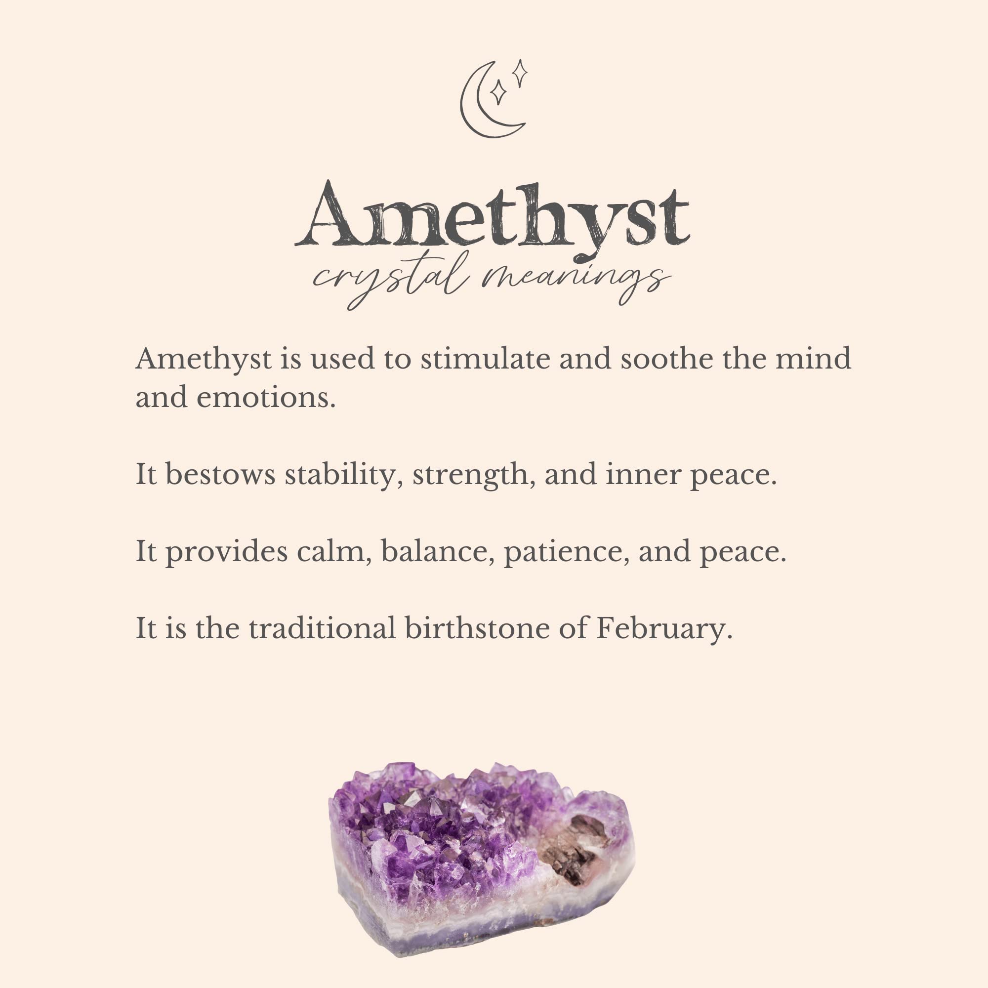 Luna Tide Amethyst Raw Nugget Sterling Silver Anklet - Natural Healing Crystal Jewelry for Women, Boho Chic Ankle Bracelet for Yoga, Meditation & Spiritual Wellness