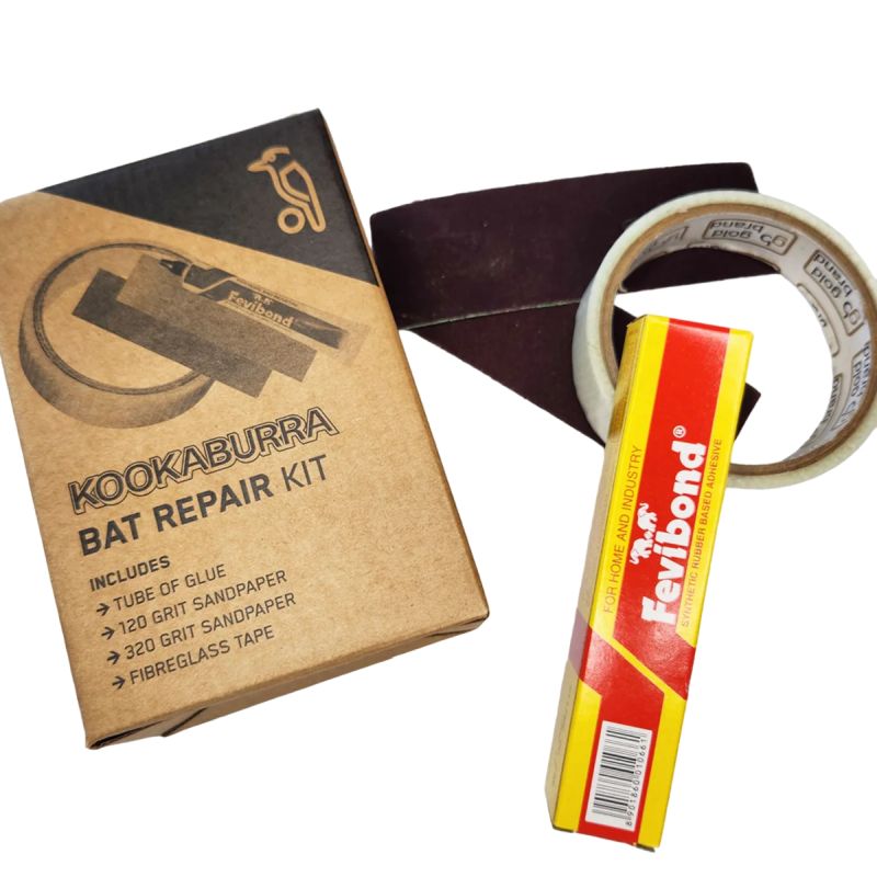 Kookaburra Cricket Bat Repair Kit - Essential Tools for Bat Maintenance & Performance - Perfect for Cricket Players & Enthusiasts