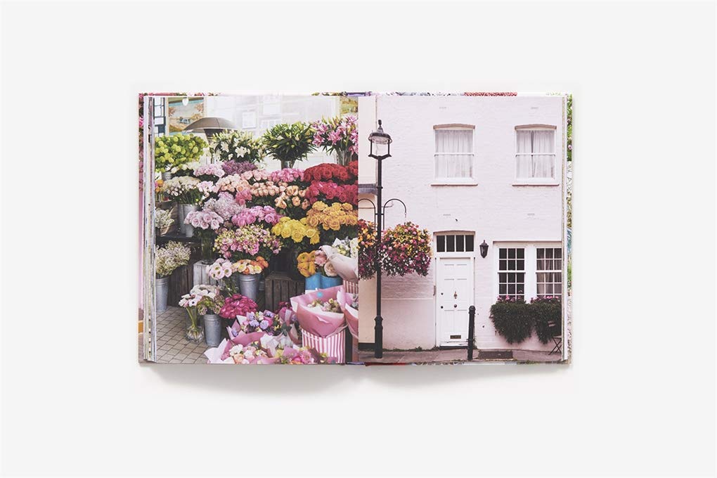 London In Bloom - Premium Floral Print T-Shirt for Women | Trendy British Fashion | Perfect for Casual Wear, Travel & Sightseeing