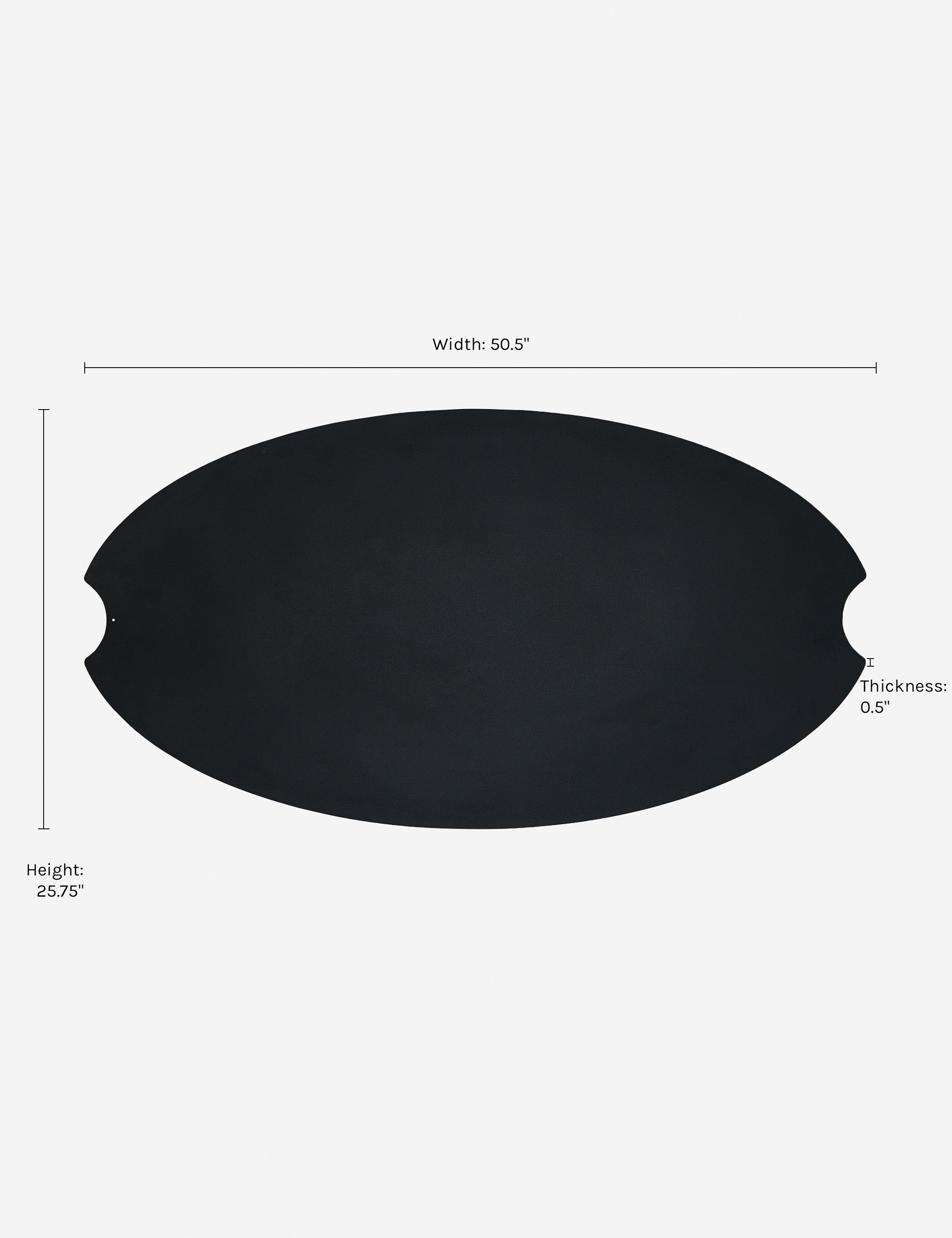 Fernanda Fire Bowl Lid - Durable Outdoor Fire Pit Cover for Camping, Patio, and Backyard Use - Weather-Resistant Fireplace Accessory for Safety and Protection