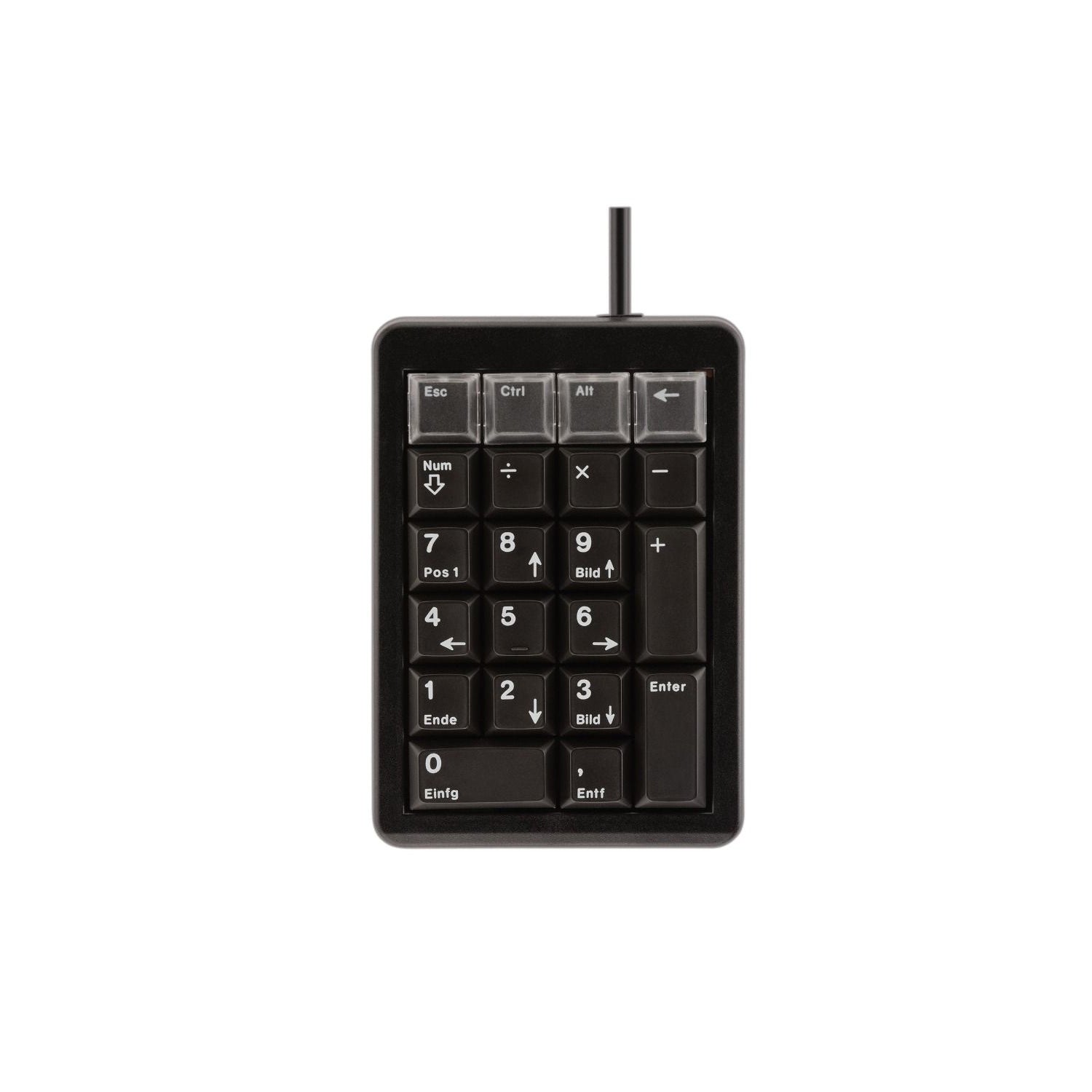 CHERRY G84-4700 Mechanical Keypad - Compact Numpad for Data Entry & Gaming | Perfect for Office, Home & Programming Workspaces
