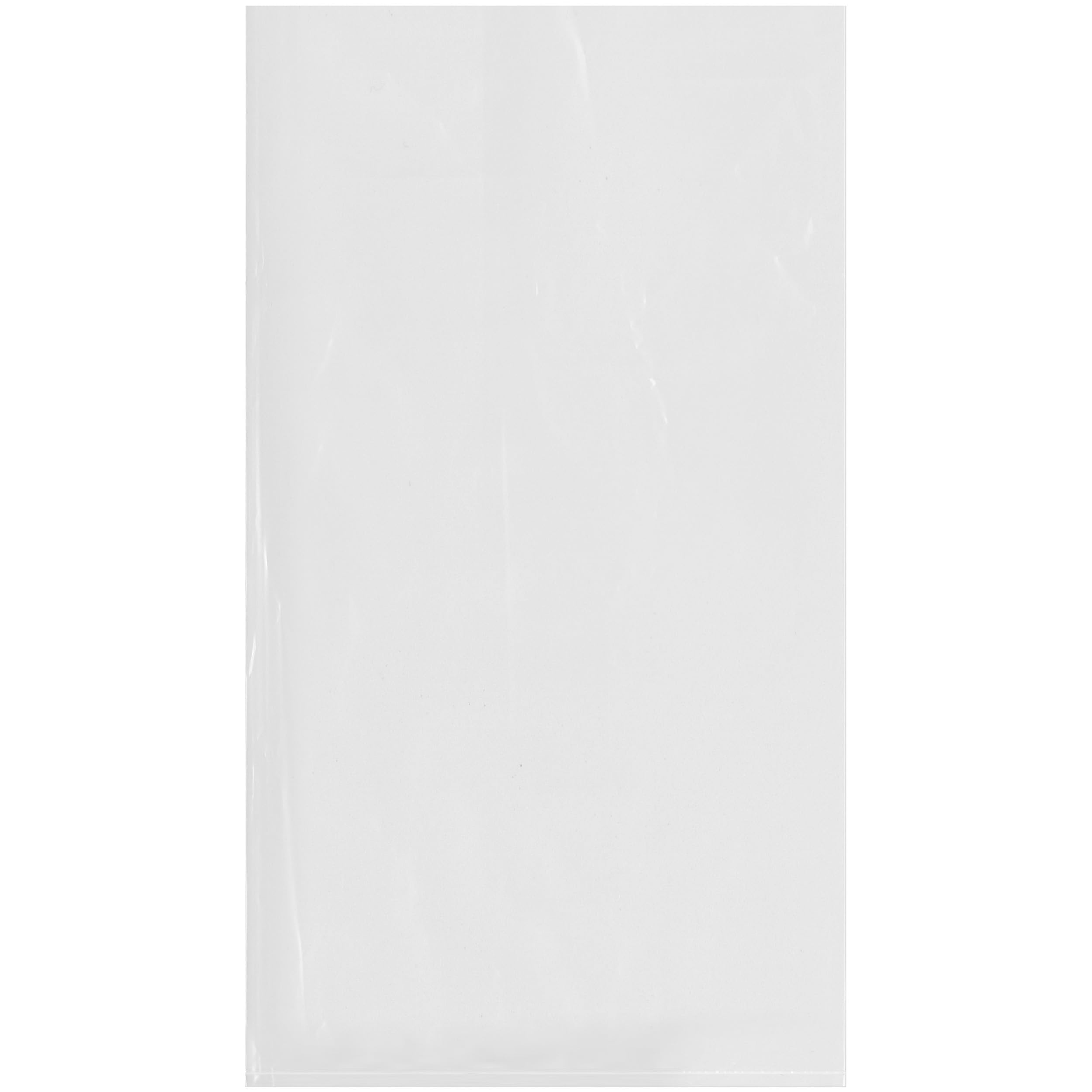Plymor 10x18 Inch 2 Mil Clear Plastic Bags - Pack of 200 for Storage & Shipping