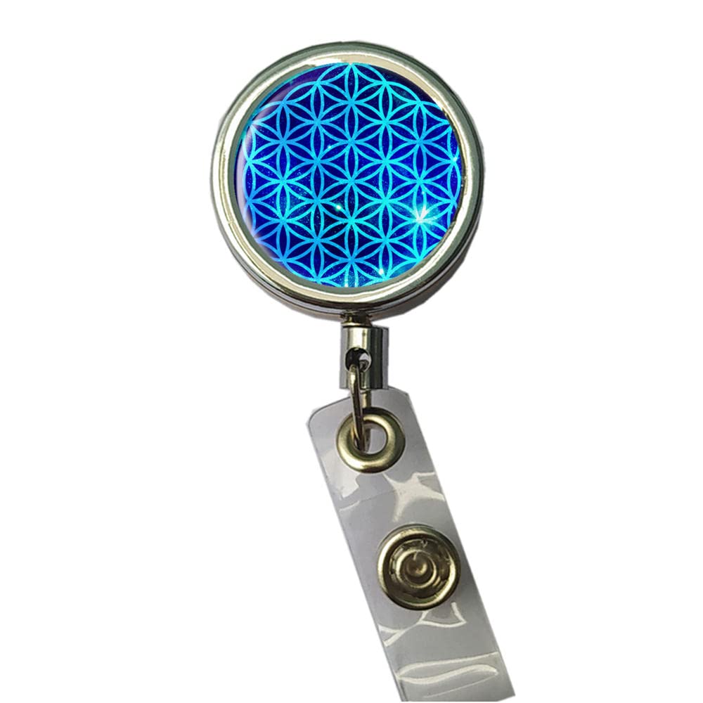 BlackKey Personalized Retractable ID Badge Holder with Lanyard & Belt Clip - 13 Inch | Custom Name Badge Reel for Work, School, Events | Office, Hospital, Security, Conference Use