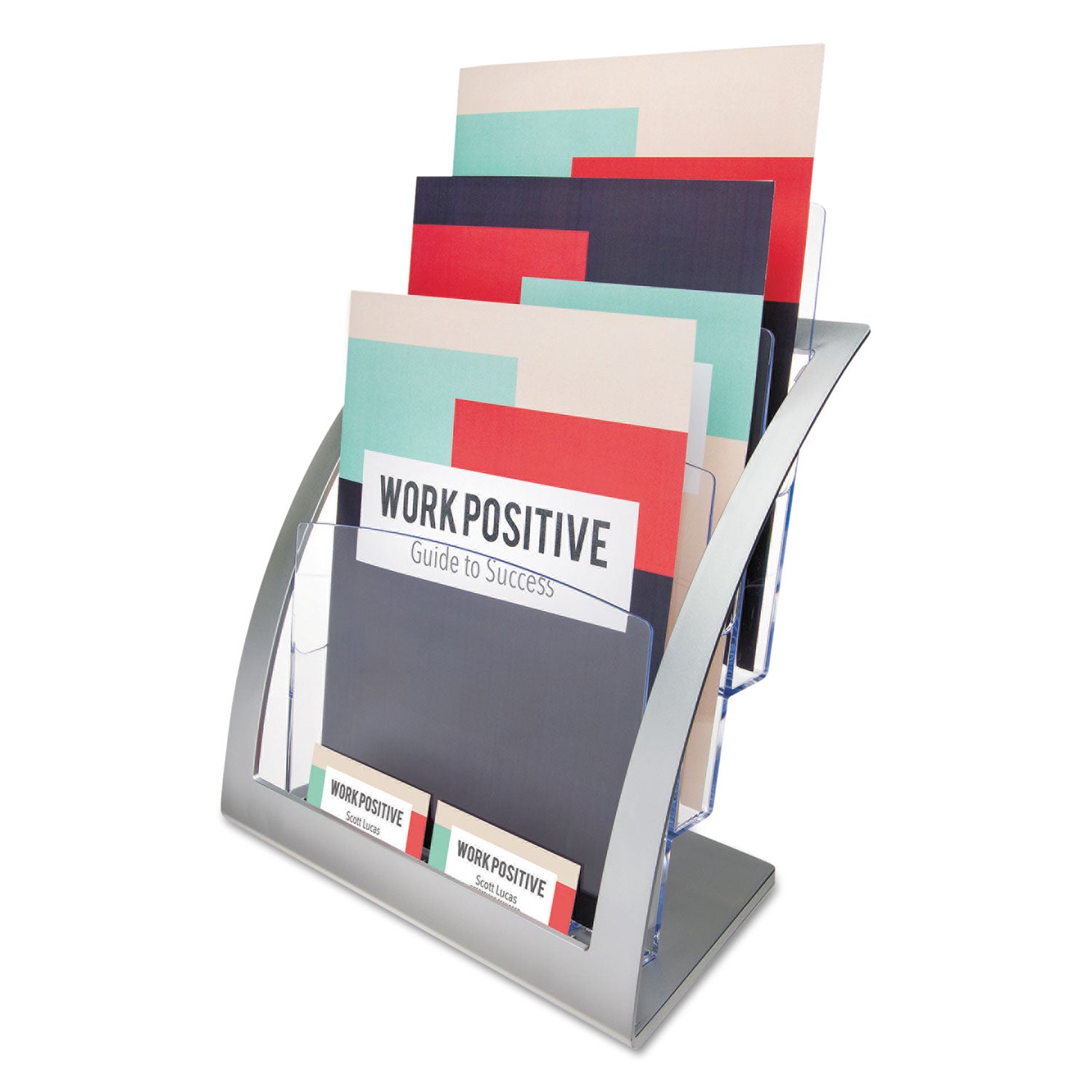 3 Tier Literature Holder - Leaflet Size 11.25