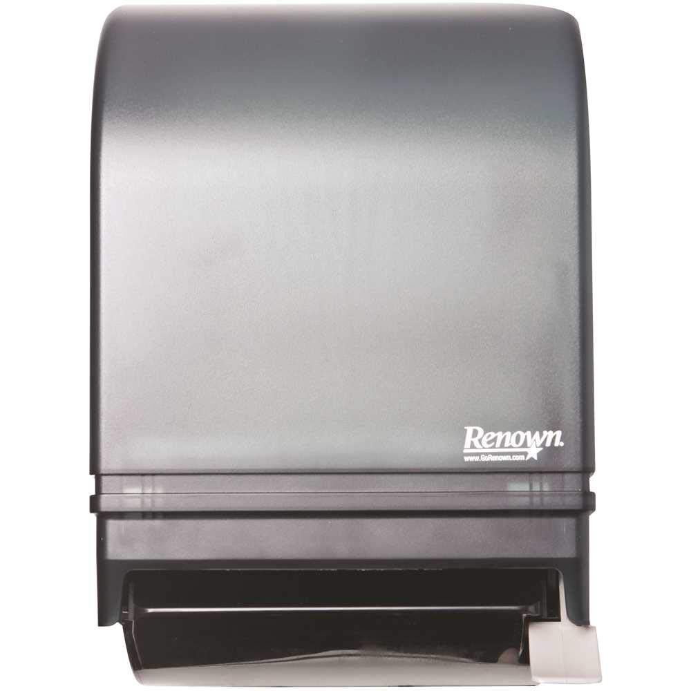 Renown Plastic Wall Mount Paper Towel Holder & Dispenser Lever Roll - Kitchen, Bathroom, Office, Restaurant, Commercial Use
