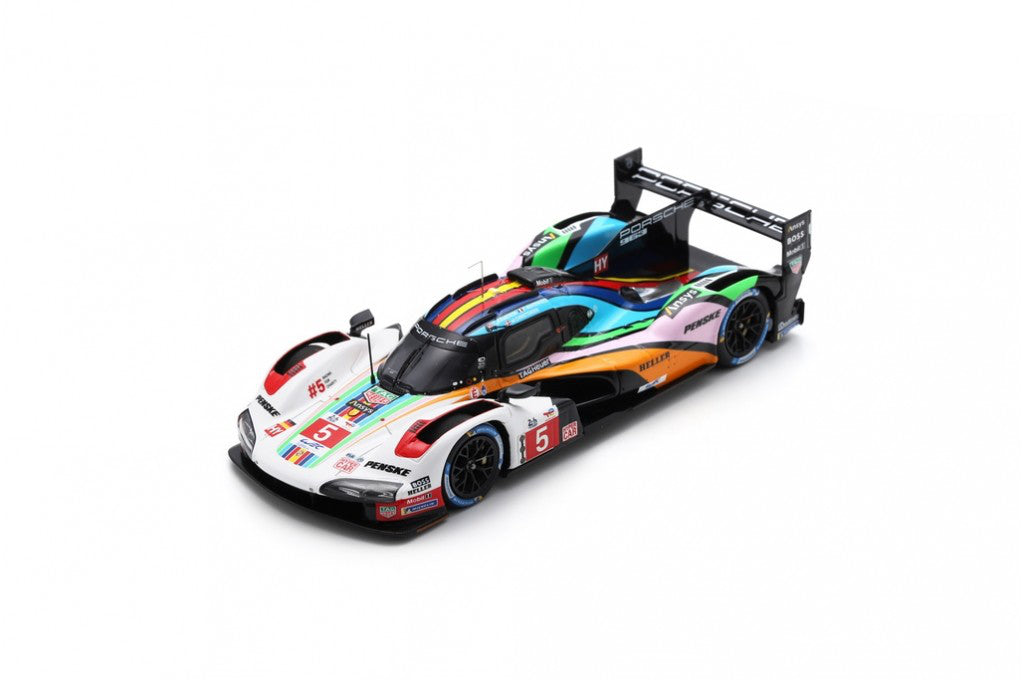 1:18 Scale Porsche 963 No.5 Porsche Penske Motorsport Le Mans 24H 2023 Diecast Model Car - Cameron/Christensen/Makowiecki Driver Edition - Collectible Racing Car for Display & Gifts