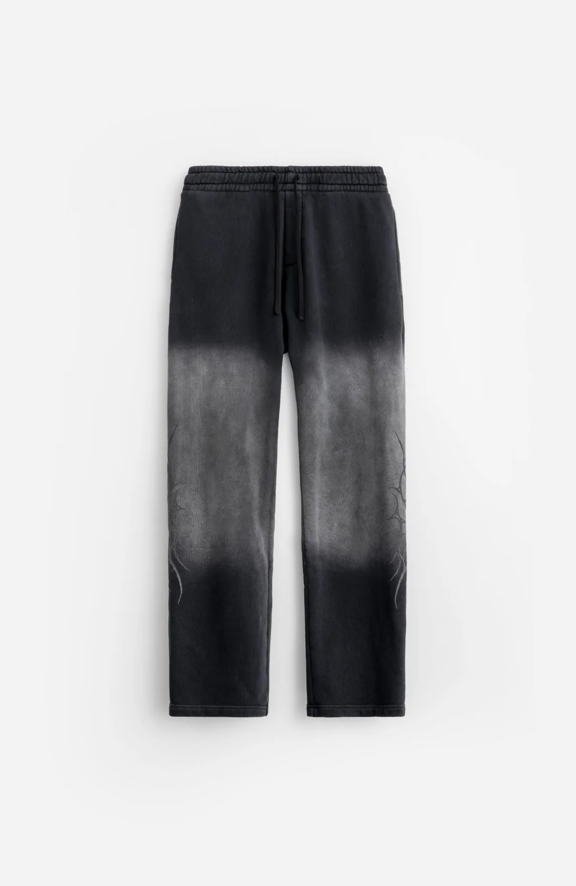 STAMPD Neo Tribal Sweatpants for Men - Dip Dyed Joggers with Stylish Print | Perfect for Gym, Lounge & Streetwear Fashion